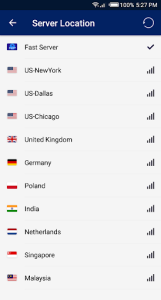اسکرین شات 3 برنامه Halley VPN - Free VPN Proxy