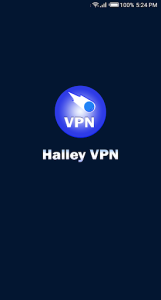 اسکرین شات 1 برنامه Halley VPN - Free VPN Proxy