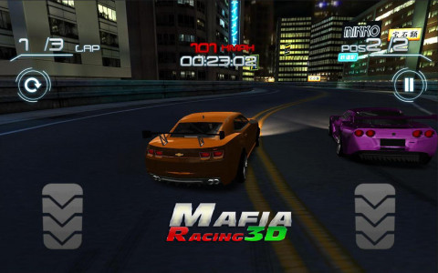 اسکرین شات 6 بازی Mafia Racing 3D