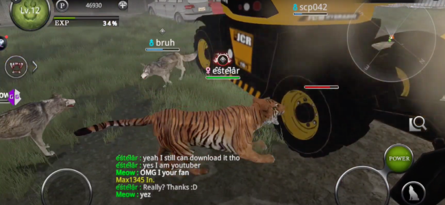 اسکرین شات 1 بازی Wild Animals Online(WAO)