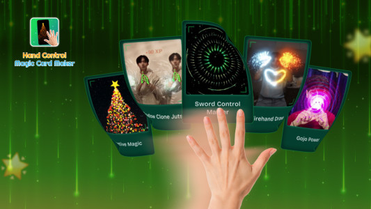 اسکرین شات 1 برنامه Hand Control: Hand Sign Master