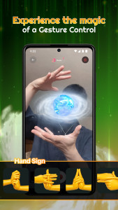 اسکرین شات 5 برنامه Hand Control: Hand Sign Master