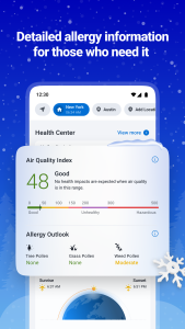 اسکرین شات 6 برنامه 1Weather: Forecast & Radar