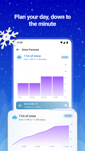 اسکرین شات 2 برنامه 1Weather: Forecast & Radar