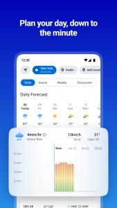 اسکرین شات 3 برنامه 1Weather Forecasts & Radar