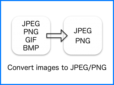 اسکرین شات 1 برنامه JPEG PNG Image File Converter