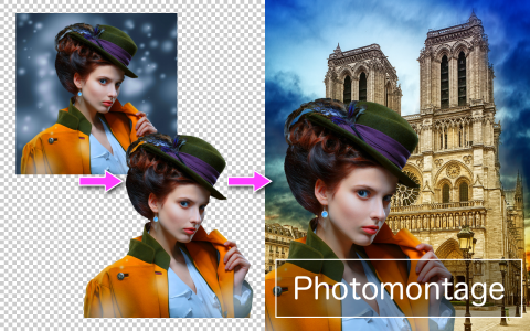اسکرین شات 1 برنامه PhotoLayers-Superimpose,Eraser