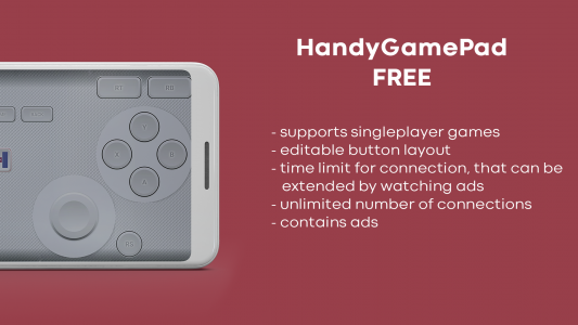 اسکرین شات 5 برنامه HandyGamePad