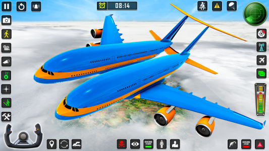 اسکرین شات 1 برنامه Airplane Pilot Simulator Game