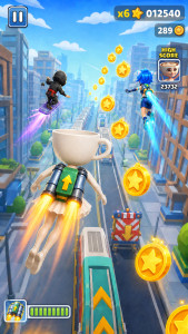 اسکرین شات 3 بازی Subway Rush: Endless Runner