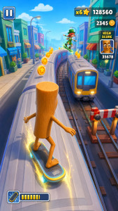اسکرین شات 1 بازی Subway Rush: Endless Runner