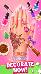 اسکرین شات 1 بازی Fashion Makeup: Salon&DressUp