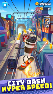 اسکرین شات 2 بازی Brainrot Subway Rush: Escape