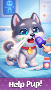 اسکرین شات 1 بازی My Puppy Daycare Salon Game