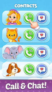اسکرین شات 6 بازی Call A Princess: Phone Game