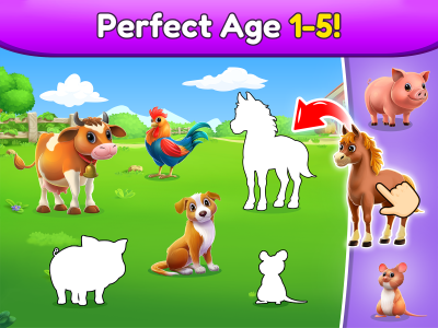 اسکرین شات 4 بازی Bebi: Baby Games for 2-4y kids