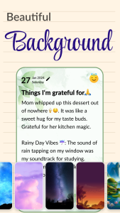 اسکرین شات 3 برنامه Daily Journal: Diary with lock