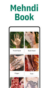 اسکرین شات 4 برنامه Mehendi Designs Henna Tattoos