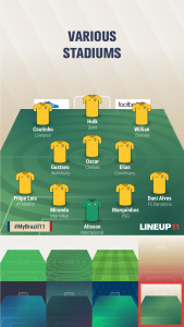 اسکرین شات 4 برنامه LINEUP11: Football Lineup