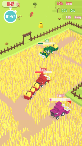 اسکرین شات 1 بازی Harvest.io – 3D Farming Arcade