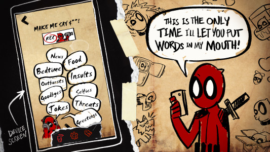 اسکرین شات 3 برنامه Deadpool's Head