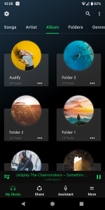 اسکرین شات 4 برنامه Music Player - Hash Player