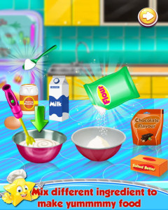 اسکرین شات 4 بازی Cooking Recipes - in The Kids Kitchen