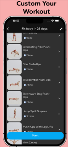 اسکرین شات 6 برنامه Home Workouts - Lose Weight