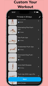 اسکرین شات 6 برنامه Home Workouts - Lose Weight