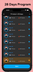 اسکرین شات 5 برنامه Home Workouts - Lose Weight