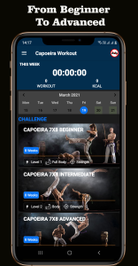 اسکرین شات 2 برنامه Capoeira Workout At Home