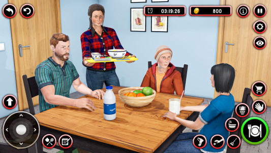 اسکرین شات 2 بازی Mom Simulator & Mom Games
