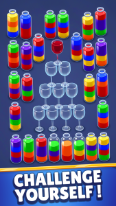 اسکرین شات 1 بازی Water Jam Sort Puzzle