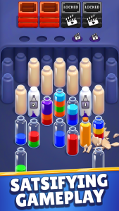 اسکرین شات 5 بازی Water Jam Sort Puzzle