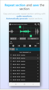 اسکرین شات 5 برنامه Music Player(AB Repeater) & Lyrics