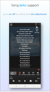 اسکرین شات 3 برنامه Music Player(AB Repeater) & Lyrics