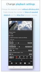 اسکرین شات 4 برنامه Music Player(AB Repeater) & Lyrics