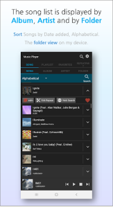 اسکرین شات 2 برنامه Music Player(AB Repeater) & Lyrics
