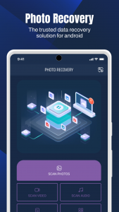 اسکرین شات 1 برنامه Photo Recovery - Restore Image