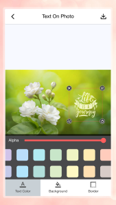 اسکرین شات 5 برنامه Text on photo