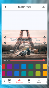 اسکرین شات 4 برنامه Text on photo