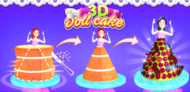 اسکرین شات 6 بازی Cake it-Cake Games-Girls Games