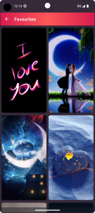 اسکرین شات 3 برنامه Love Wallpapers - HeartPixel