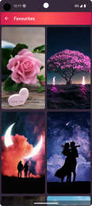 اسکرین شات 7 برنامه Love Wallpapers - HeartPixel