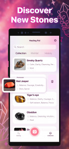 اسکرین شات 5 برنامه Healing Pal:Crystal Identifier