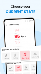 اسکرین شات 3 برنامه Heart Rate Monitor and Tracker