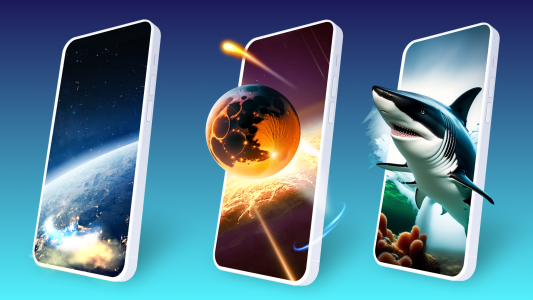 اسکرین شات 2 برنامه Parallax 3D Live Wallpapers