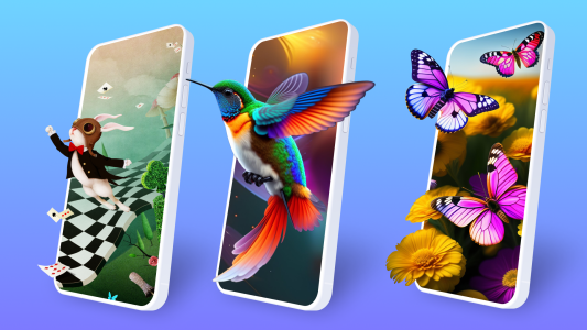 اسکرین شات 3 برنامه Parallax 3D Live Wallpapers