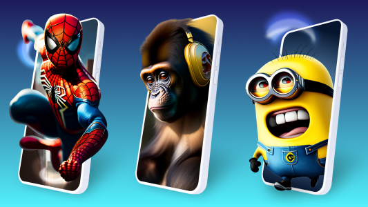 اسکرین شات 1 برنامه Parallax 3D Live Wallpapers