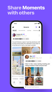 اسکرین شات 7 برنامه HelloTalk - Learn Languages